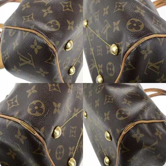 LOUIS VUITTON Tivoli PM Hand Bag Monogram Leather Brown France - Picture 7 of 16